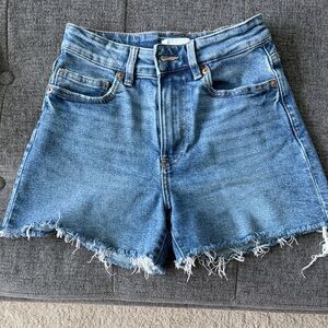 H&M Light Blue Jean Shorts